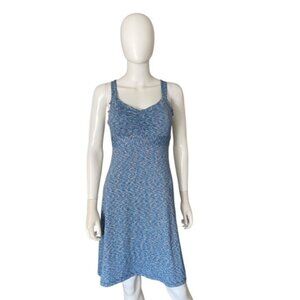 Prana Amaya Blue Tank Dress Small